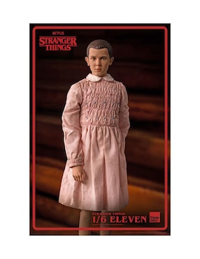 Figura de colección articulada Stranger Things Eleven especial Threezero con movimiento