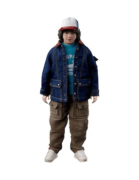 Figura de colección articulada Stranger Things Dustin Henderson especial Threezero con movimiento