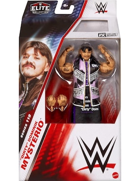 Figura de colección articulada WWE Mysterio Mattel