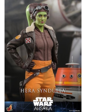 Figura de colección articulada Star Wars: Ahsoka Hera Syndulla Hot Toys