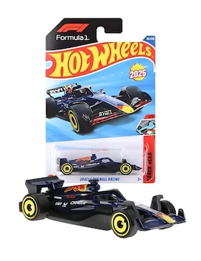 Set de vehículos Hot Wheels formula1 oracle red bull racing y mercedes-amg petronas