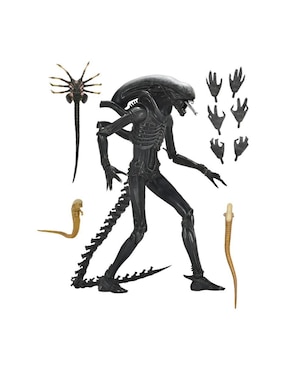 Figura de colección articulada Alien Romulus Xenomorph ultimate Neca con movimiento