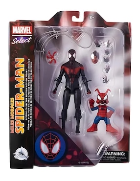 Figura de colección articulada Spider-Man Miles Morales action Marvel Select