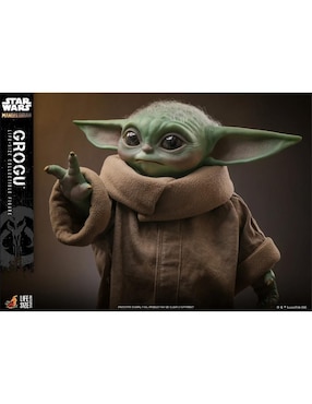 Figura de colección articulada Star Wars The Mandalorian Grogu Hot Toys