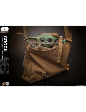 Figura de colección articulada Star Wars The Mandalorian Grogu Hot Toys