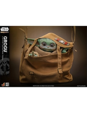 Figura de colección articulada Star Wars The Mandalorian Grogu Hot Toys