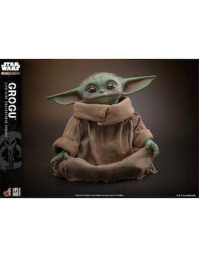 Figura de colección articulada Star Wars The Mandalorian Grogu Hot Toys