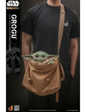 Figura de colección articulada Star Wars The Mandalorian Grogu Hot Toys