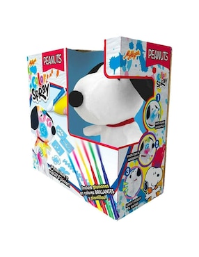 Peluche de Snoopy Mi Alegria Color Spray de 26 cm