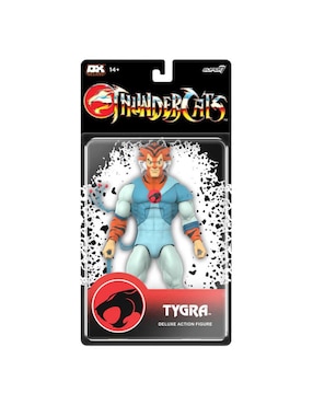 Figura de acción articulada Thundercats Tygra deluxe Super7 con movimiento