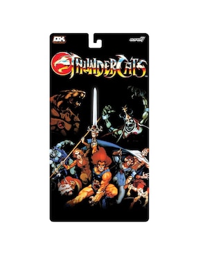 Figura de acción articulada Thundercats Tygra deluxe Super7 con movimiento