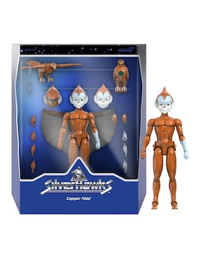 Figura de acción articulada SilverHawks ultimate Super7 con movimiento