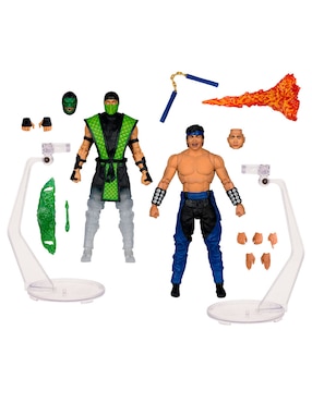 Figura de colección no mortal kombat klassic liu kang vs reptile estándar mcfarlane no aplica