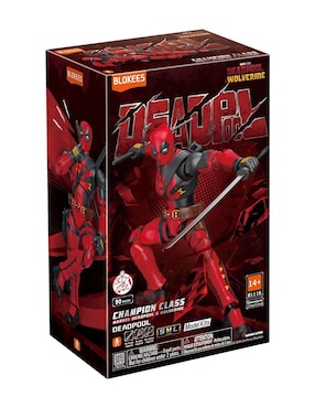 Figura de colección articulada Deadpool & Wolverine Deadpool Blokees
