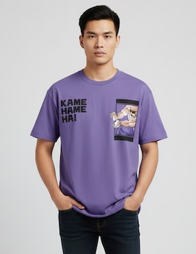 Playera Tee Bar cuello redondo para hombre