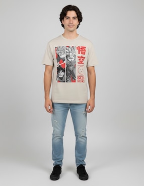 Playera Tee Bar cuello redondo para hombre