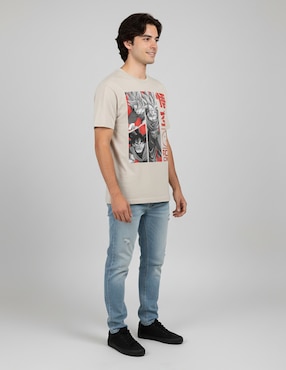 Playera Tee Bar cuello redondo para hombre