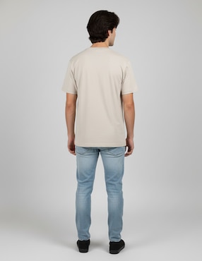 Playera Tee Bar cuello redondo para hombre