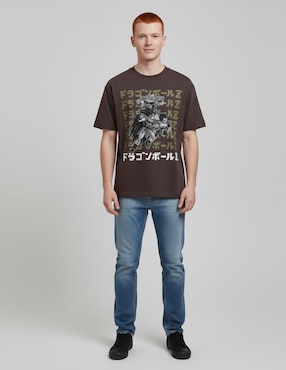 Playera Tee Bar cuello redondo para hombre