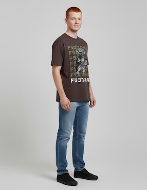Playera Tee Bar cuello redondo para hombre