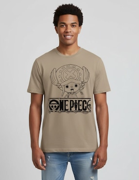 Playera Tee Bar cuello redondo para hombre