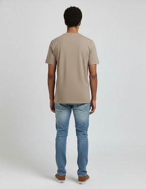 Playera Tee Bar cuello redondo para hombre