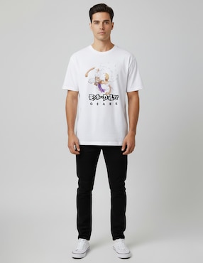Playera Tee Bar cuello redondo para hombre