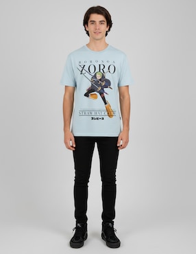 Playera Tee Bar cuello redondo para hombre