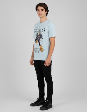 Playera Tee Bar cuello redondo para hombre