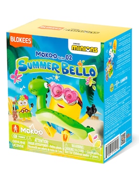 Figura de colección articulada minions blokees