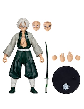 Figura de colección Demon Slayer Sanemi Shinazugawa Mcfarlane