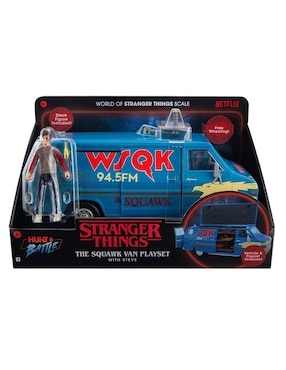 Figura de colección articulada Stranger Things Steve Harrington especial Jazwares con movimiento