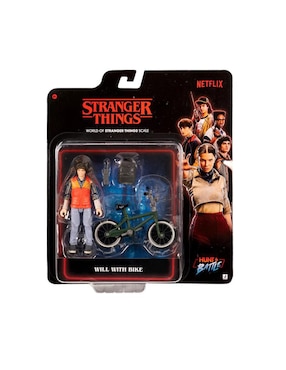 Figura de colección articulada Stranger Things Will Byers especial Jazwares con movimiento