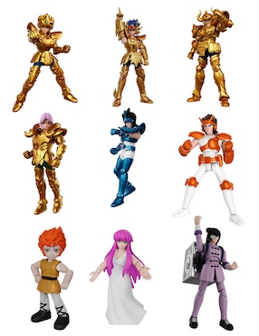 Figura de colección articulada Los Caballeros del Zodiaco Blokees