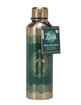 Termo Zelda de metal con tapa rosca 500 ml