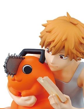 Figura de colección Chainsaw Man Denji y Pochita collectors Bandai
