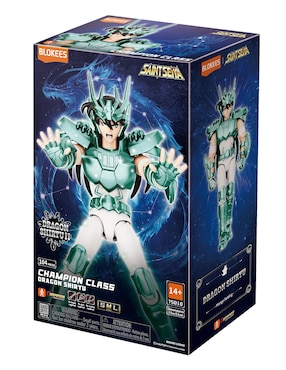 Figura de colección articulada Saint seiya Dragon Shiryu Blokees