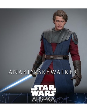 Figura de acción articulada Star Wars: The Clone Wars Star Wars especial Hot Toys con luz