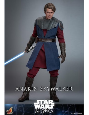 Figura de acción articulada Star Wars: The Clone Wars Star Wars especial Hot Toys con luz