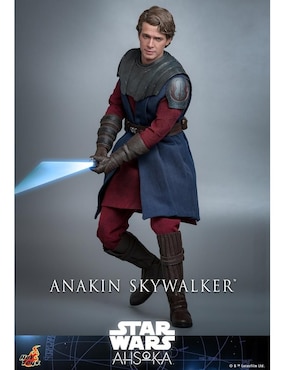 Figura de acción articulada Star Wars: The Clone Wars Star Wars especial Hot Toys con luz