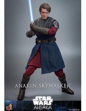 Figura de acción articulada Star Wars: The Clone Wars Star Wars especial Hot Toys con luz