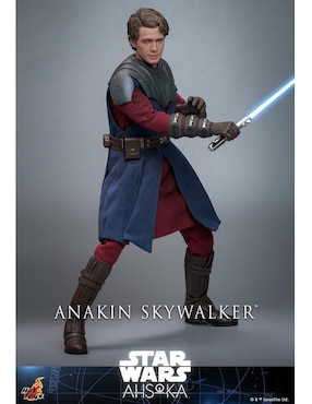 Figura de acción articulada Star Wars: The Clone Wars Star Wars especial Hot Toys con luz