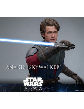 Figura de acción articulada Star Wars: The Clone Wars Star Wars especial Hot Toys con luz