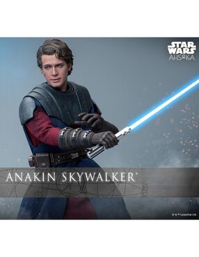 Figura de acción articulada Star Wars: The Clone Wars Star Wars especial Hot Toys con luz