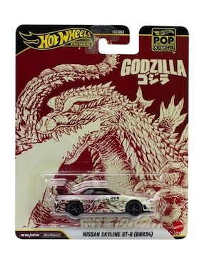 Figura de colección Hot Wheels Godzilla especial Mattel