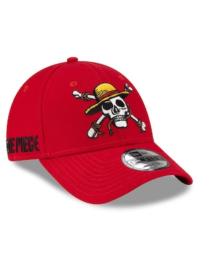 Gorra visera curva correa ajustable para entretenimiento New Era One Piece adulto