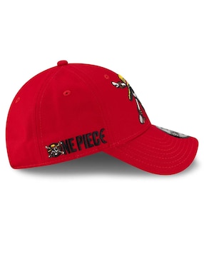 Gorra visera curva correa ajustable para entretenimiento New Era One Piece adulto