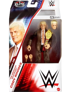 Figura de colección articulada WWE Cody Mattel