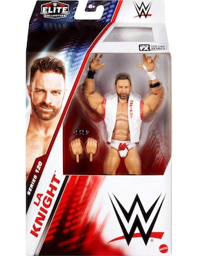 Figura de colección articulada WWE La Knight Mattel