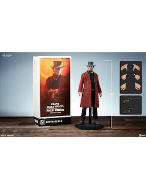 Figura de colección articulada Clint Eastwood collectors Sideshow